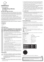 Preview for 1 page of Renkforce AVL645CD Operating Instructions