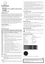 Preview for 3 page of Renkforce AVL645CD Operating Instructions