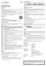 Preview for 2 page of Renkforce B1401E Operating Instructions