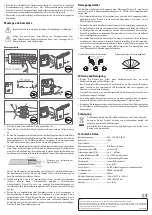 Preview for 2 page of Renkforce Bilbao Operating Instructions Manual