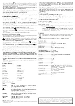 Preview for 2 page of Renkforce BlackGlobe1 Operating Instructions Manual