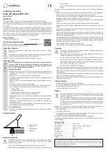 Preview for 2 page of Renkforce BRT-10133 Operating Instructions