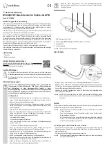 Renkforce BTX3000T Operating Instructions Manual preview