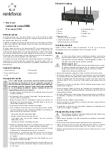 Preview for 5 page of Renkforce CR03I Operating Instructions Manual