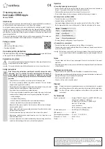 Предварительный просмотр 2 страницы Renkforce CR53E-Apple Operating Instructions