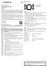 Предварительный просмотр 2 страницы Renkforce CV042 Operating Instructions