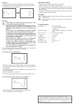 Preview for 8 page of Renkforce DA-7361 Operating Instructions Manual