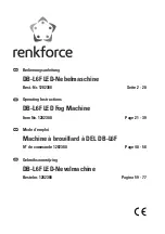 Renkforce DB-L6F Operating Instructions Manual preview