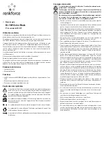 Preview for 5 page of Renkforce DL-1005 Operating Instructions Manual