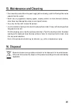 Предварительный просмотр 41 страницы Renkforce DS100-8M Operating Instructions Manual