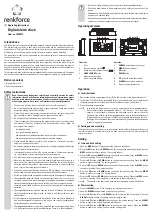 Preview for 3 page of Renkforce E0202LNS Operating Instructions Manual