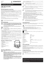 Preview for 1 page of Renkforce FM24 Operating Instructions