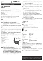 Preview for 2 page of Renkforce FM24 Operating Instructions