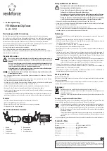 Preview for 1 page of Renkforce FT-10 Operating Instructions