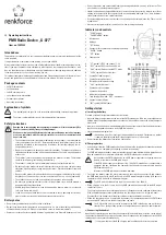 Preview for 3 page of Renkforce G-077 Operating Instructions Manual