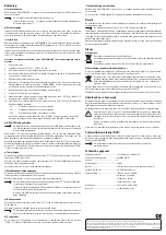 Preview for 8 page of Renkforce G-077 Operating Instructions Manual