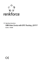 Renkforce GX111 Operating Instructions Manual предпросмотр