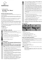 Renkforce Kim Master Operating Instructions Manual preview