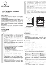 Предварительный просмотр 5 страницы Renkforce KW-9270 Operating Instructions Manual