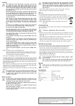 Preview for 4 page of Renkforce LV-DJ30 Operating Instructions Manual