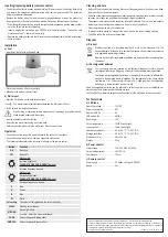 Preview for 4 page of Renkforce LV-DJ36 Operating Instructions Manual