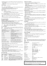 Preview for 2 page of Renkforce M618X Operating Instructions Manual