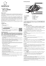 Preview for 7 page of Renkforce M910BU Operating Instructions Manual