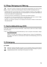 Preview for 11 page of Renkforce MD50 Operating Instructions Manual