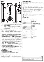 Предварительный просмотр 2 страницы Renkforce Murcia 1398933 Operating Instructions Manual