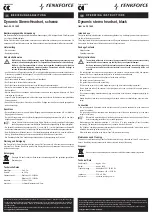 Preview for 1 page of Renkforce PH-S 556M Operating Instructions