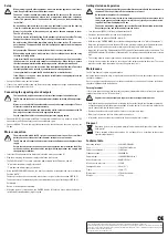 Preview for 4 page of Renkforce Pro 12A Operating Instructions Manual