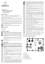 Preview for 5 page of Renkforce Pro 12A Operating Instructions Manual