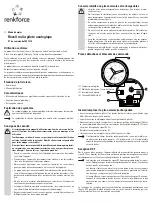 Preview for 5 page of Renkforce RC156X Operating Instructions Manual