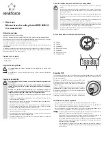 Preview for 5 page of Renkforce RCW-6005-01 Operating Instructions Manual