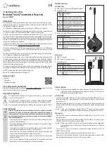 Предварительный просмотр 3 страницы Renkforce Renkcast TwinX RF-4769194 Operating Instructions Manual