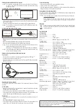 Предварительный просмотр 4 страницы Renkforce Renkcast TwinX RF-4769194 Operating Instructions Manual