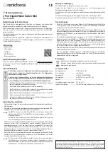 Preview for 1 page of Renkforce RF-4270245 Operating Instructions