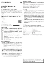 Preview for 2 page of Renkforce RF-4270245 Operating Instructions