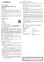 Preview for 4 page of Renkforce RF-4270245 Operating Instructions