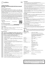 Предварительный просмотр 1 страницы Renkforce RF-4353860 Operating Instructions