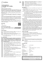 Preview for 1 page of Renkforce RF-4847589 Operating Instructions