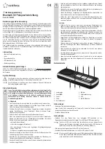 Preview for 1 page of Renkforce RF-BTFE-1000 Operating Instructions Manual