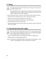 Preview for 8 page of Renkforce RF-DC-1G Operating Instructions Manual