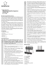 Renkforce RF-DOCKING-04 Operating Instructions Manual preview