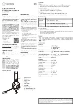 Preview for 2 page of Renkforce RF-GH-200 Operating Instructions