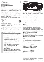 Предварительный просмотр 2 страницы Renkforce RF-GT-X2 Operating Instructions