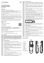 Preview for 3 page of Renkforce RF-PRE100 Operating Instructions Manual