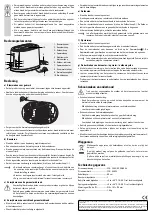 Preview for 8 page of Renkforce TA8095 Operating Instructions Manual