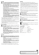 Предварительный просмотр 4 страницы Renkforce TM-SL-M1 Operating Instructions Manual