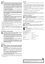 Предварительный просмотр 8 страницы Renkforce TM-SL-M1 Operating Instructions Manual